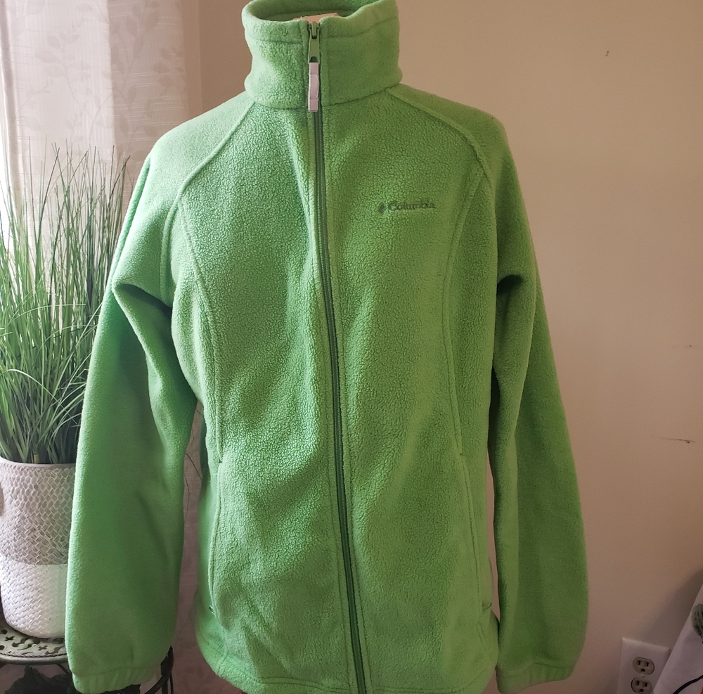 Columbia Green Women's  Fleece Jacket